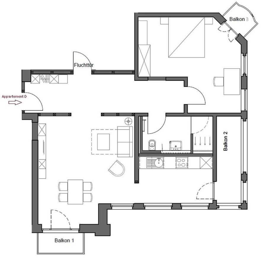 Appartements Am Kurpark Bad Pyrmont Εξωτερικό φωτογραφία